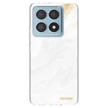 Picasee silikonska prozirna maskica za Xiaomi 14T Pro - White