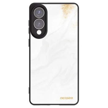 Picasee crna silikonska maskica za Samsung Galaxy S25 Edge 5G - White