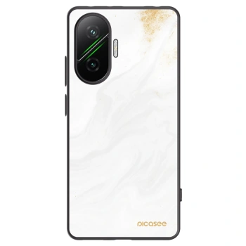 Picasee crna silikonska maskica za Xiaomi Poco F7 5G - White