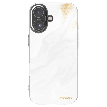 Picasee silikonska prozirna maskica za Apple iPhone 17 - White