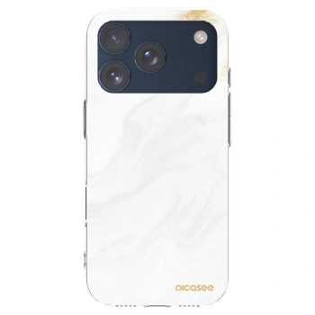 Picasee silikonska prozirna maskica za Apple iPhone 17 Pro - White