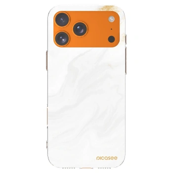 Picasee silikonska prozirna maskica za Apple iPhone 17 Pro Max - White