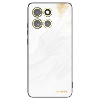 Picasee crna silikonska maskica za Motorola Moto G86 5G - White
