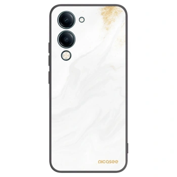 Picasee crna silikonska maskica za Vivo Y29s 5G - White