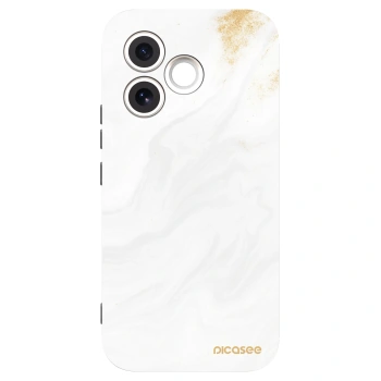 Picasee crna silikonska maskica za Honor 600 Lite - White