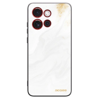Picasee crna silikonska maskica za Motorola Edge 60 Neo 5G - White