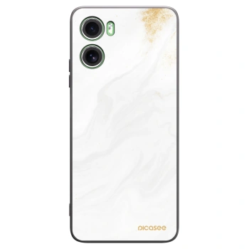 Picasee crna silikonska maskica za Motorola Moto G06 - White