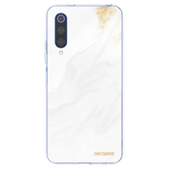 Picasee silikonska prozirna maskica za Xiaomi Mi 9 SE - White