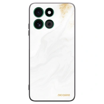 Picasee crna silikonska maskica za Motorola Moto G57 Power - White