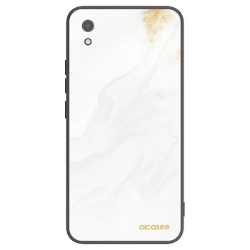 Picasee crna silikonska maskica za Xiaomi Redmi 7A - White