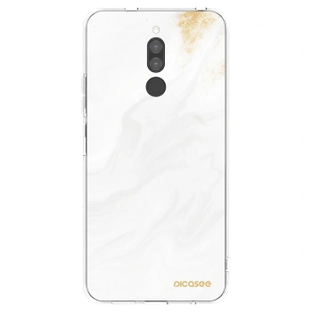 Picasee silikonska prozirna maskica za Xiaomi Redmi 8 - White
