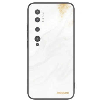 Picasee crna silikonska maskica za Xiaomi Mi Note 10 (Pro) - White