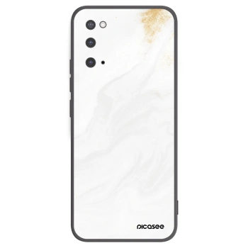 Picasee crna silikonska maskica za Samsung Galaxy S20 G980F - White
