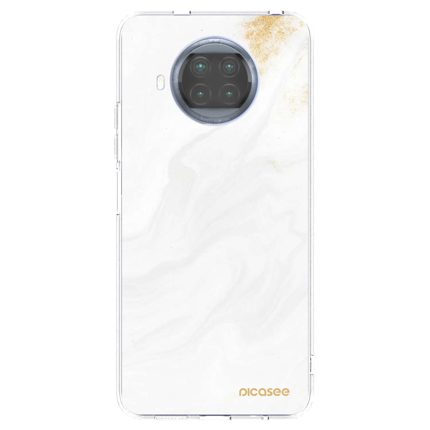 Picasee silikonska prozirna maskica za Xiaomi Mi 10T Lite - White