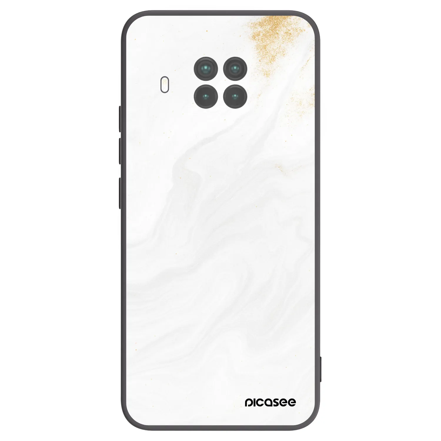 Picasee crna silikonska maskica za Xiaomi Mi 10T Lite - White