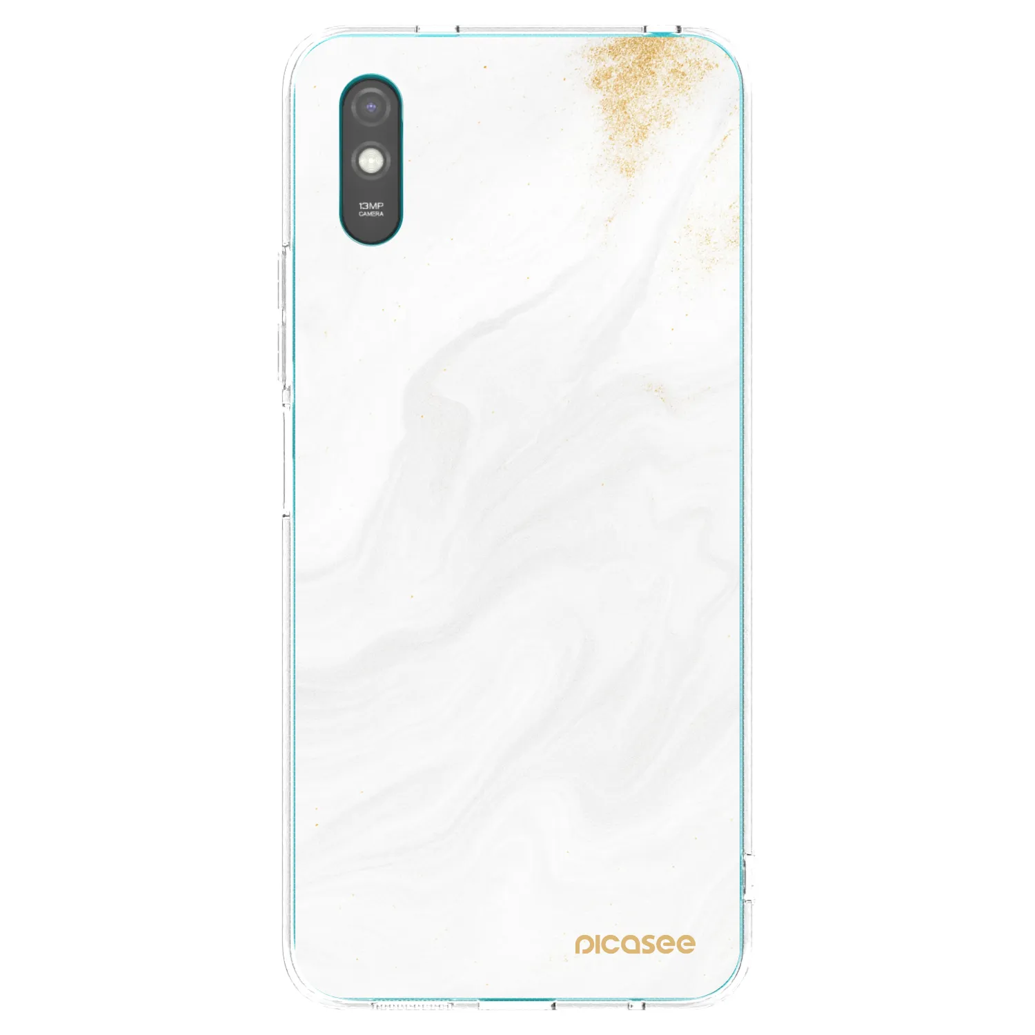 Picasee silikonska prozirna maskica za Xiaomi Redmi 9AT - White