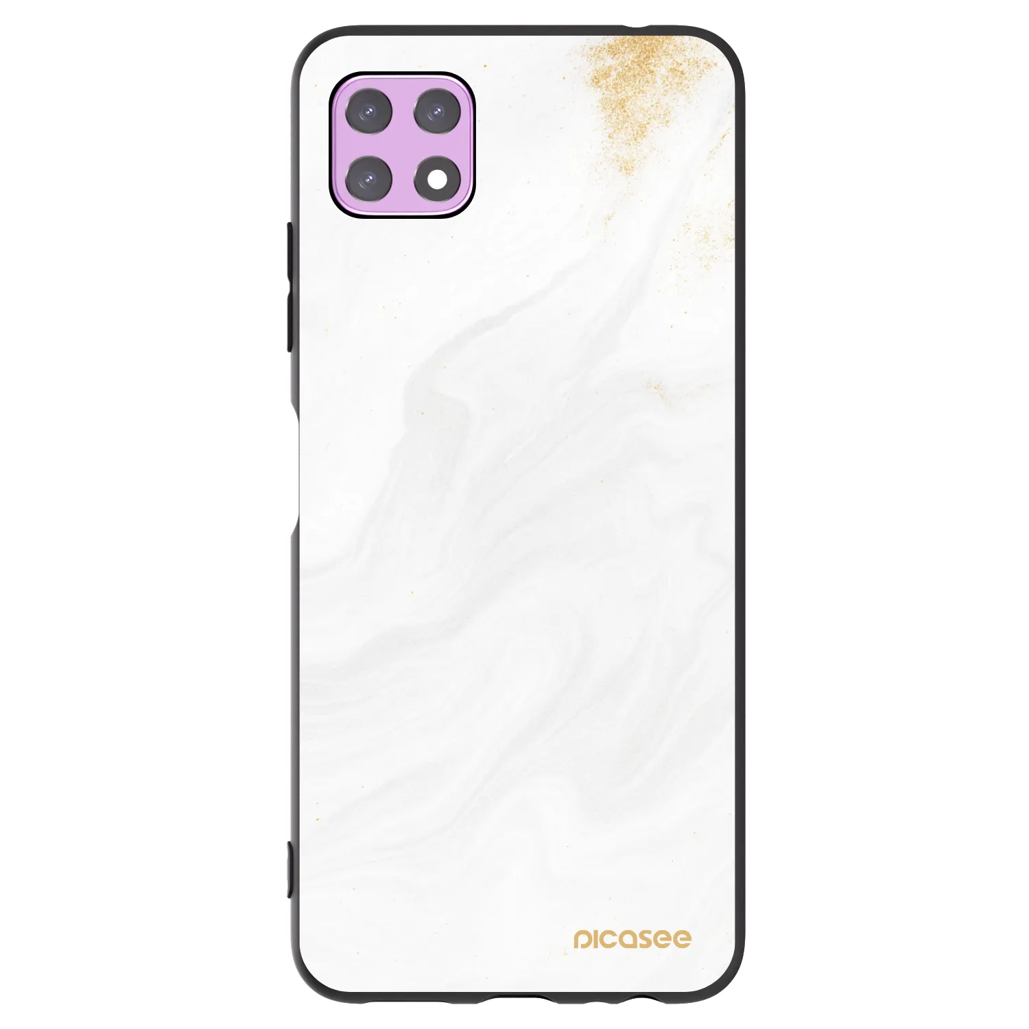 Picasee crna silikonska maskica za Samsung Galaxy A22 A226B 5G - White