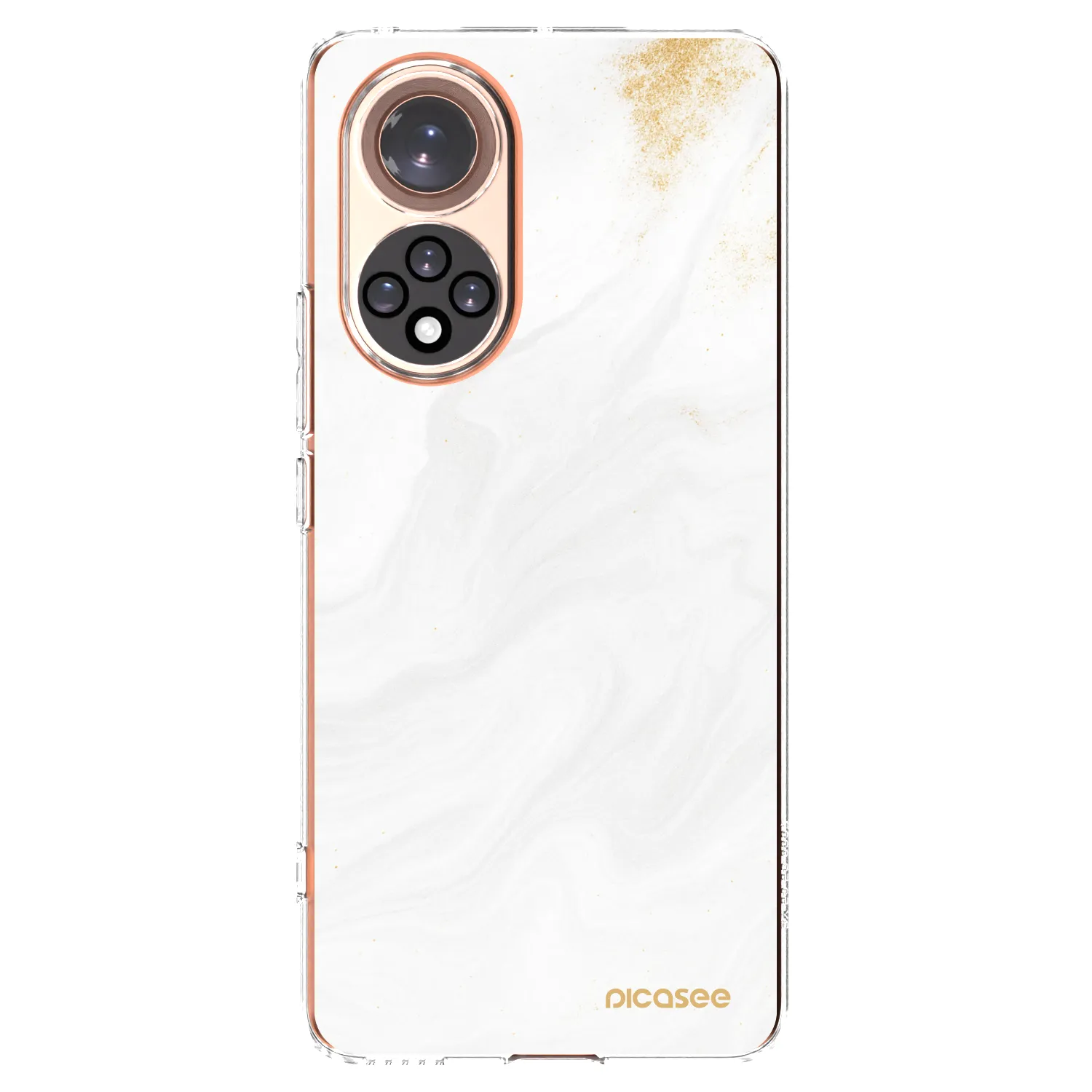 Picasee silikonska prozirna maskica za Huawei Nova 9 - White