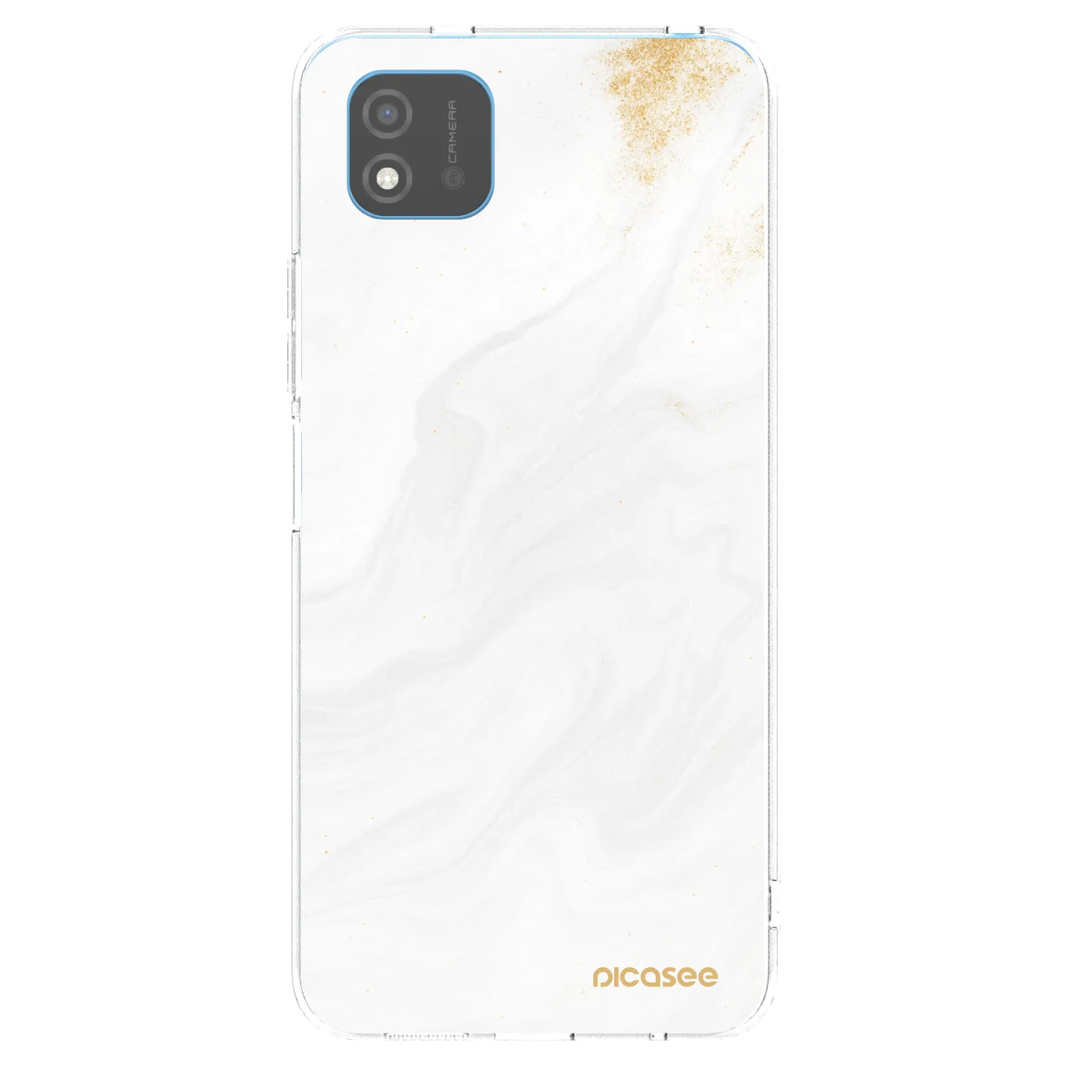 Picasee silikonska prozirna maskica za Realme C11 (2021) - White
