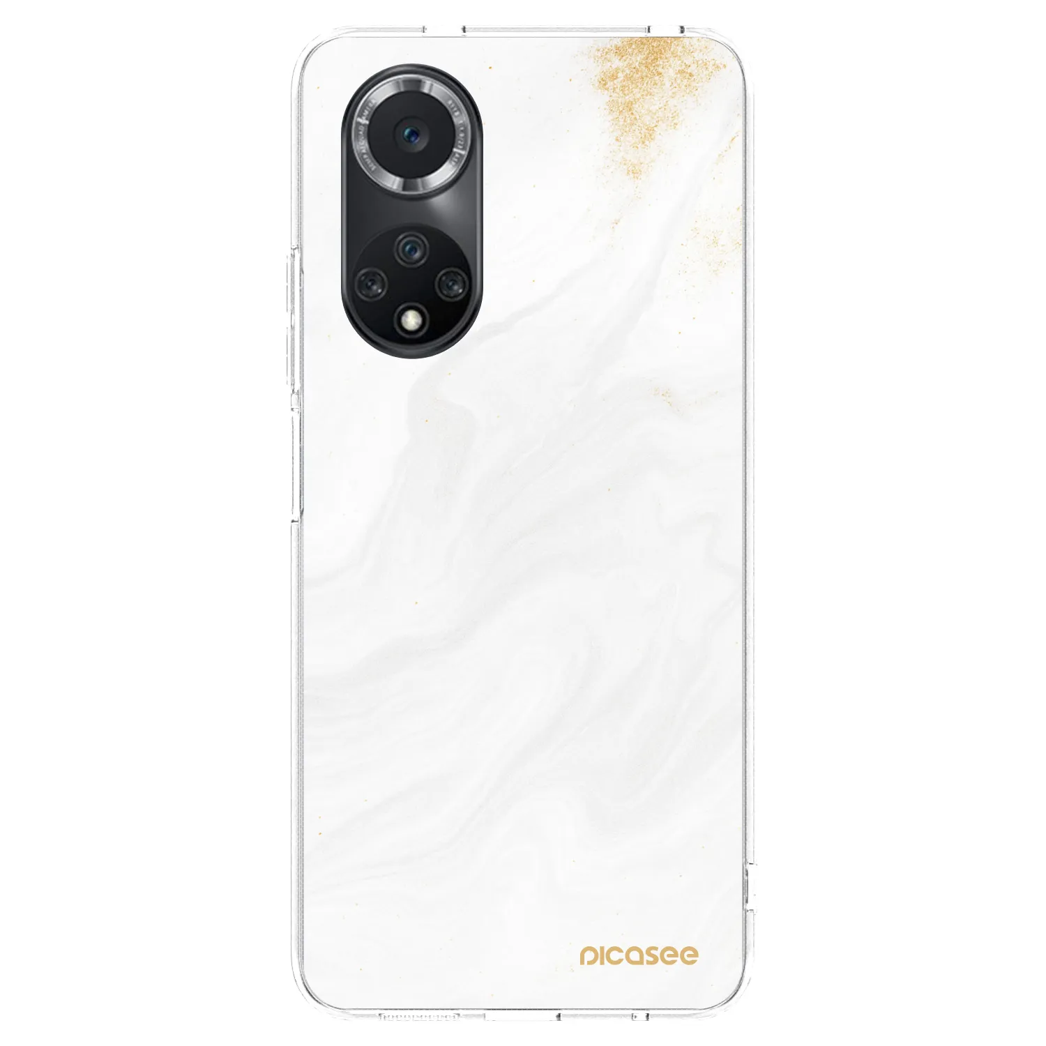 Picasee silikonska prozirna maskica za Huawei Nova 9 SE - White