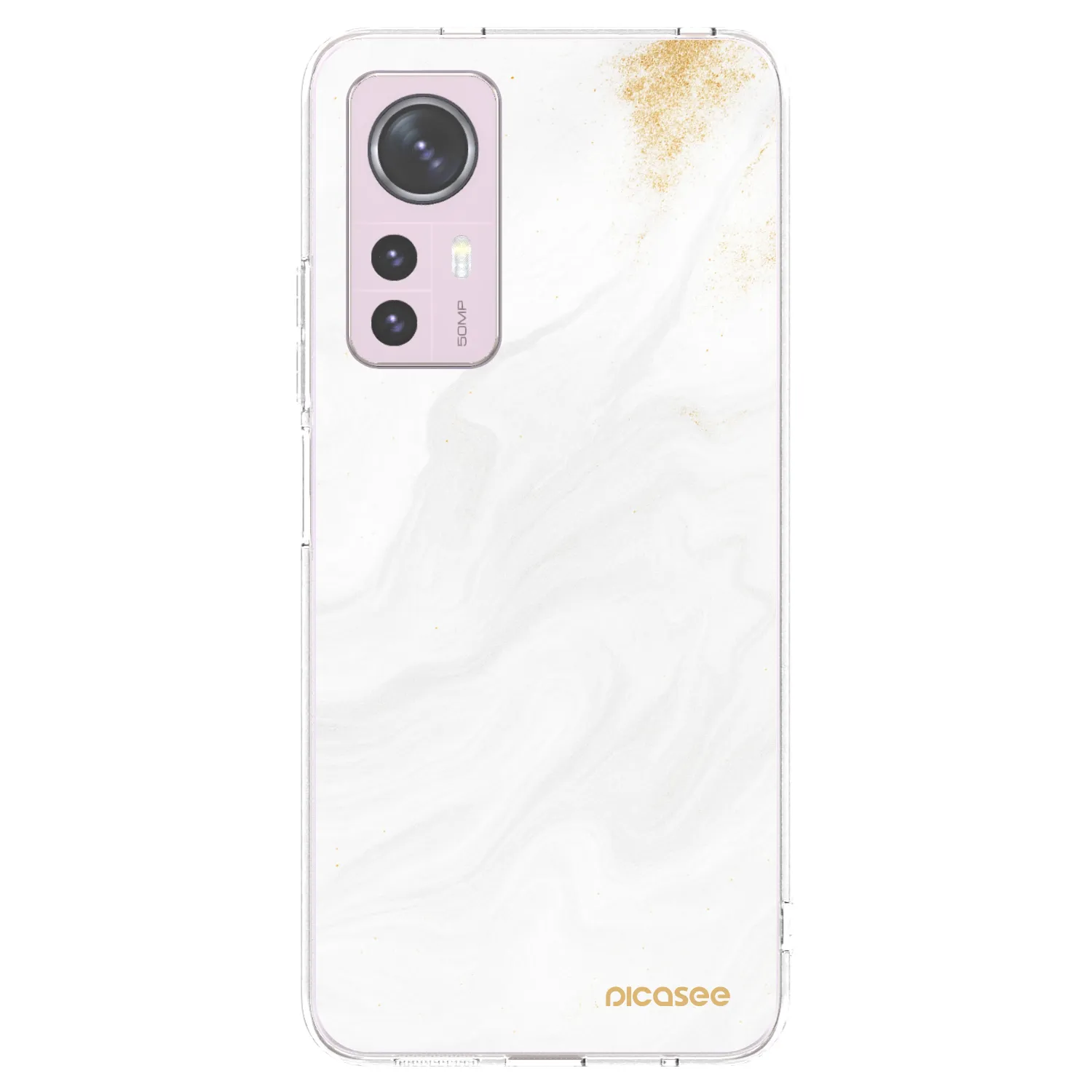 Picasee silikonska prozirna maskica za Xiaomi 12 - White