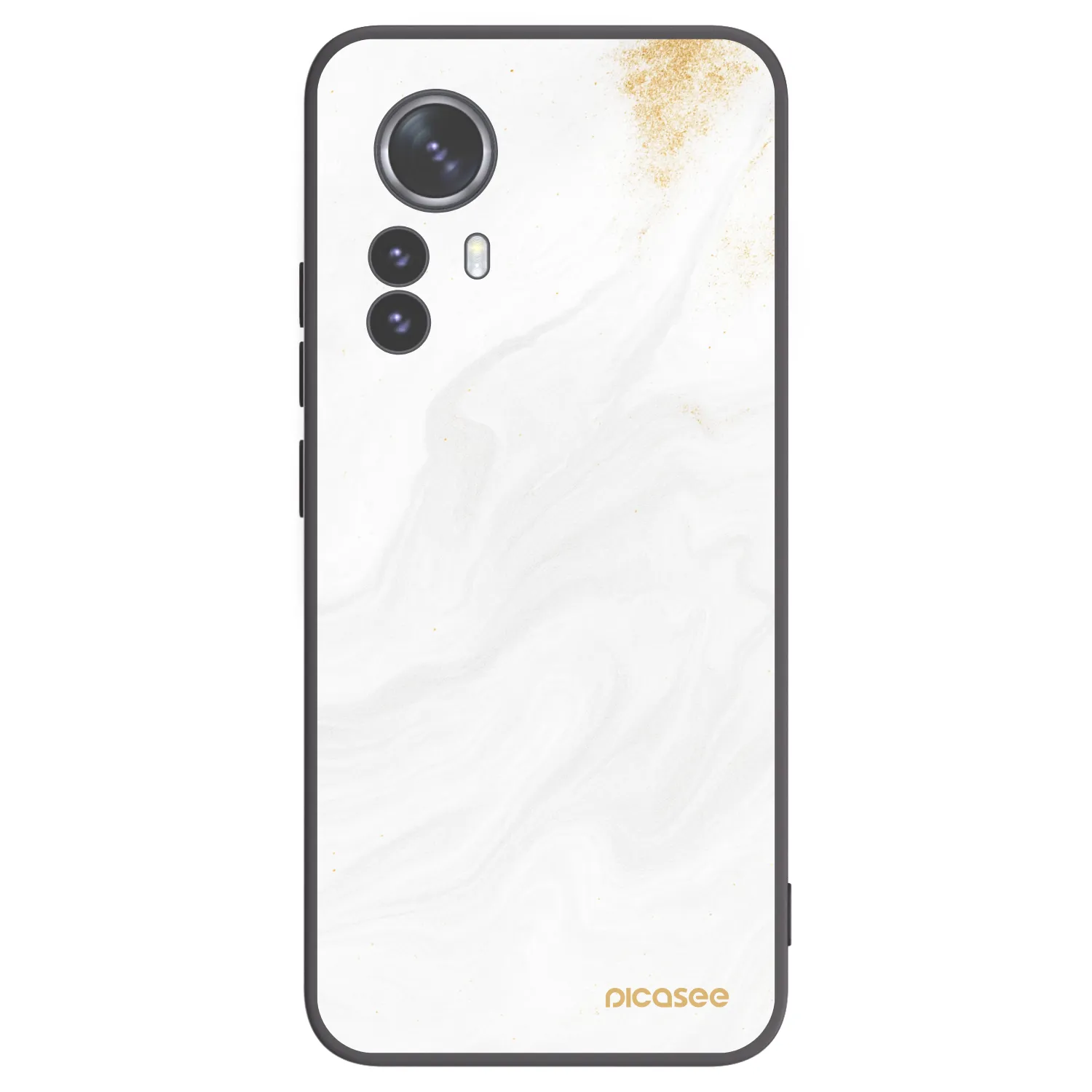 Picasee crna silikonska maskica za Xiaomi 12 Pro - White