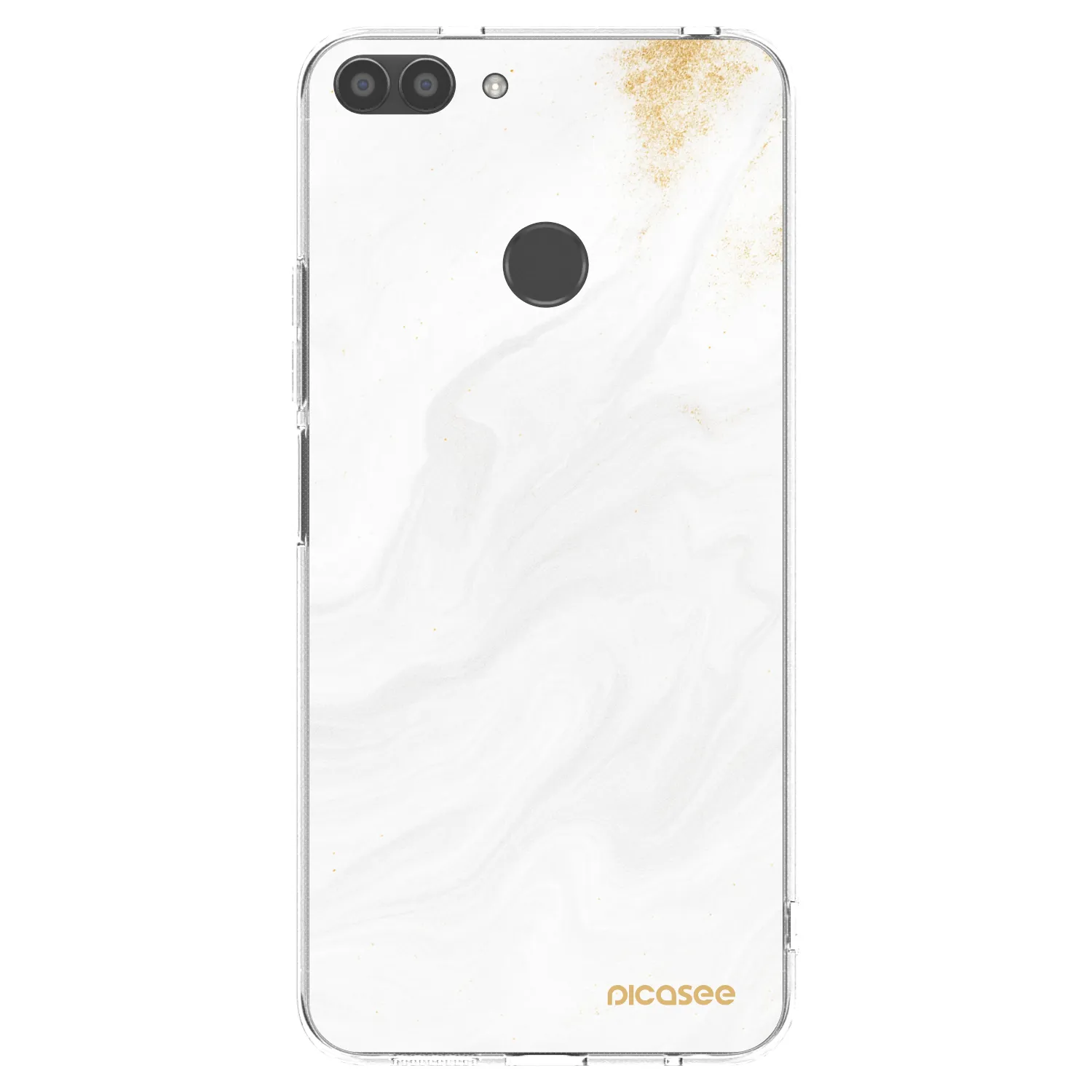 Picasee silikonska prozirna maskica za Huawei P Smart - White