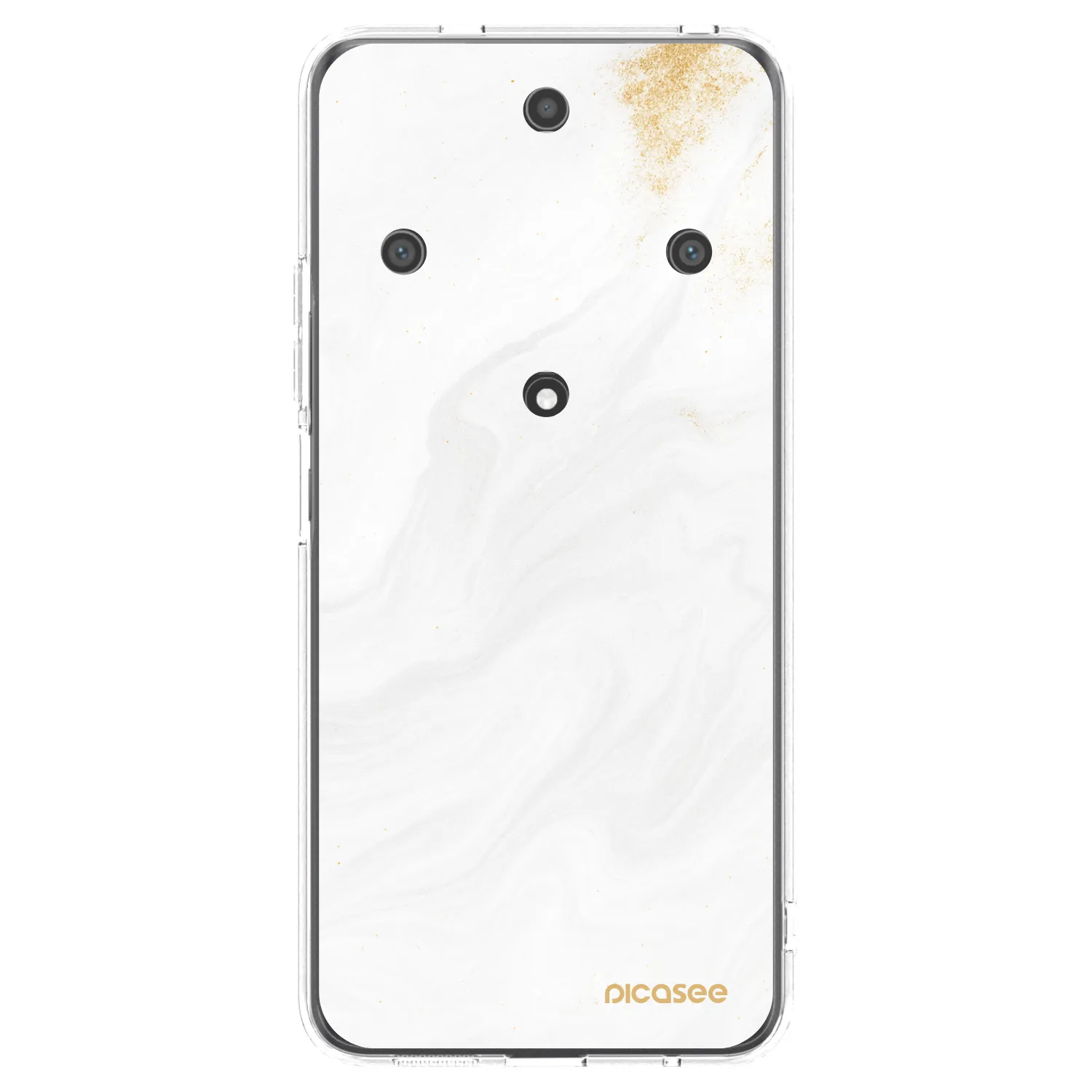 Picasee silikonska prozirna maskica za Honor Magic5 Lite 5G - White