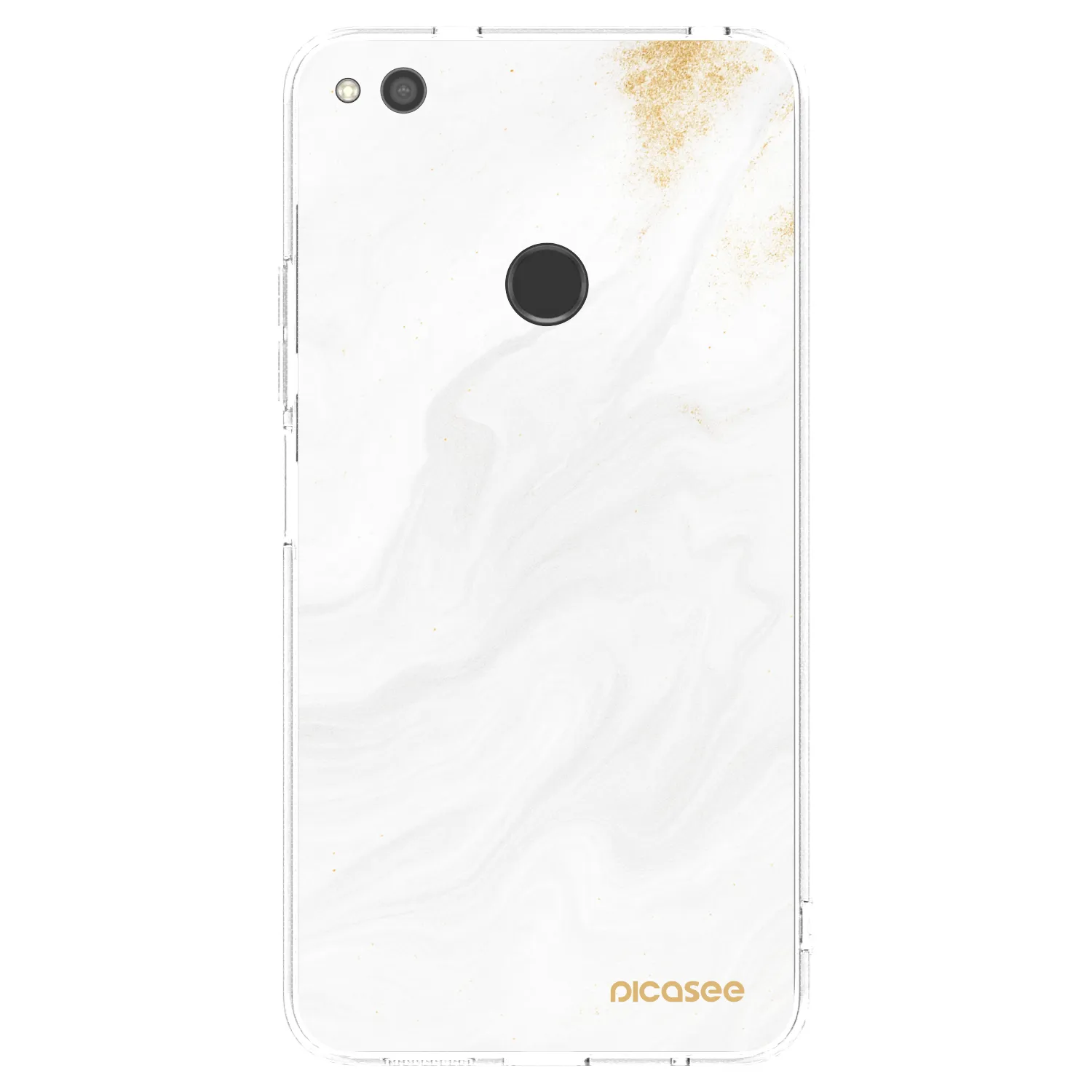 Picasee silikonska prozirna maskica za Huawei P9 Lite 2017 - White