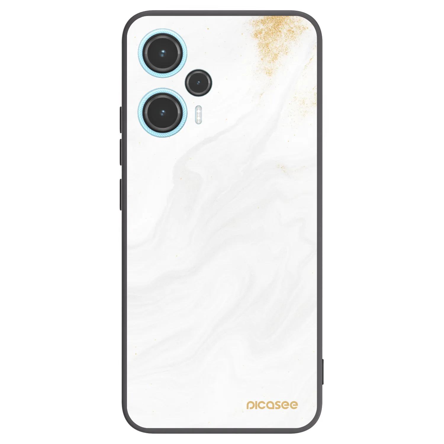 Picasee crna silikonska maskica za Xiaomi Poco F5 - White