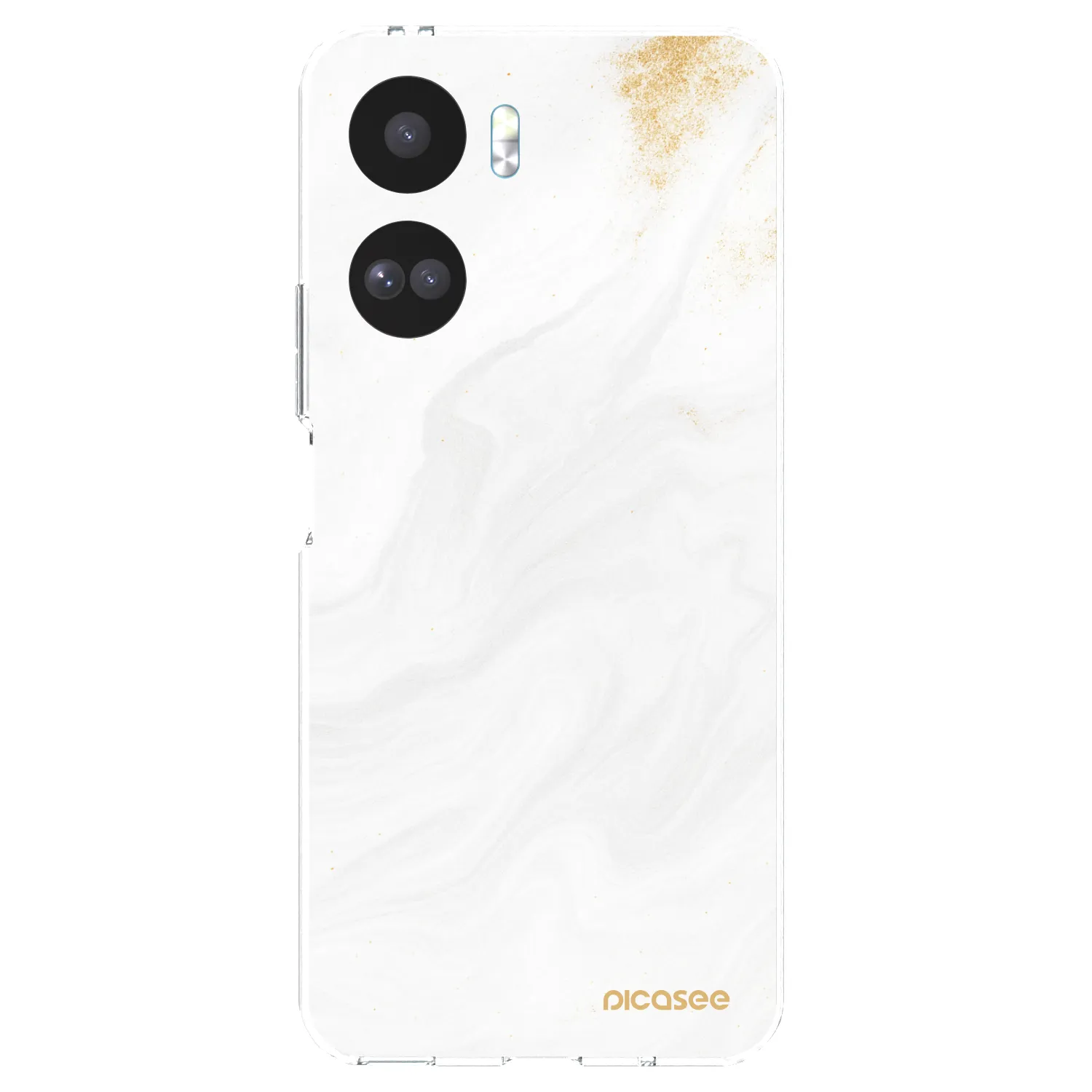 Picasee silikonska prozirna maskica za Honor 90 Lite 5G - White