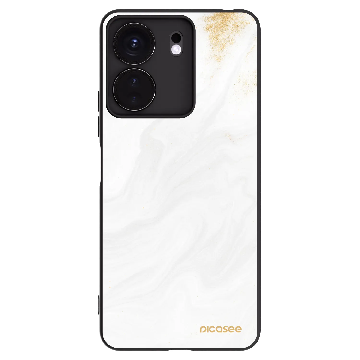 Picasee crna silikonska maskica za Xiaomi Redmi 13C 4G - White