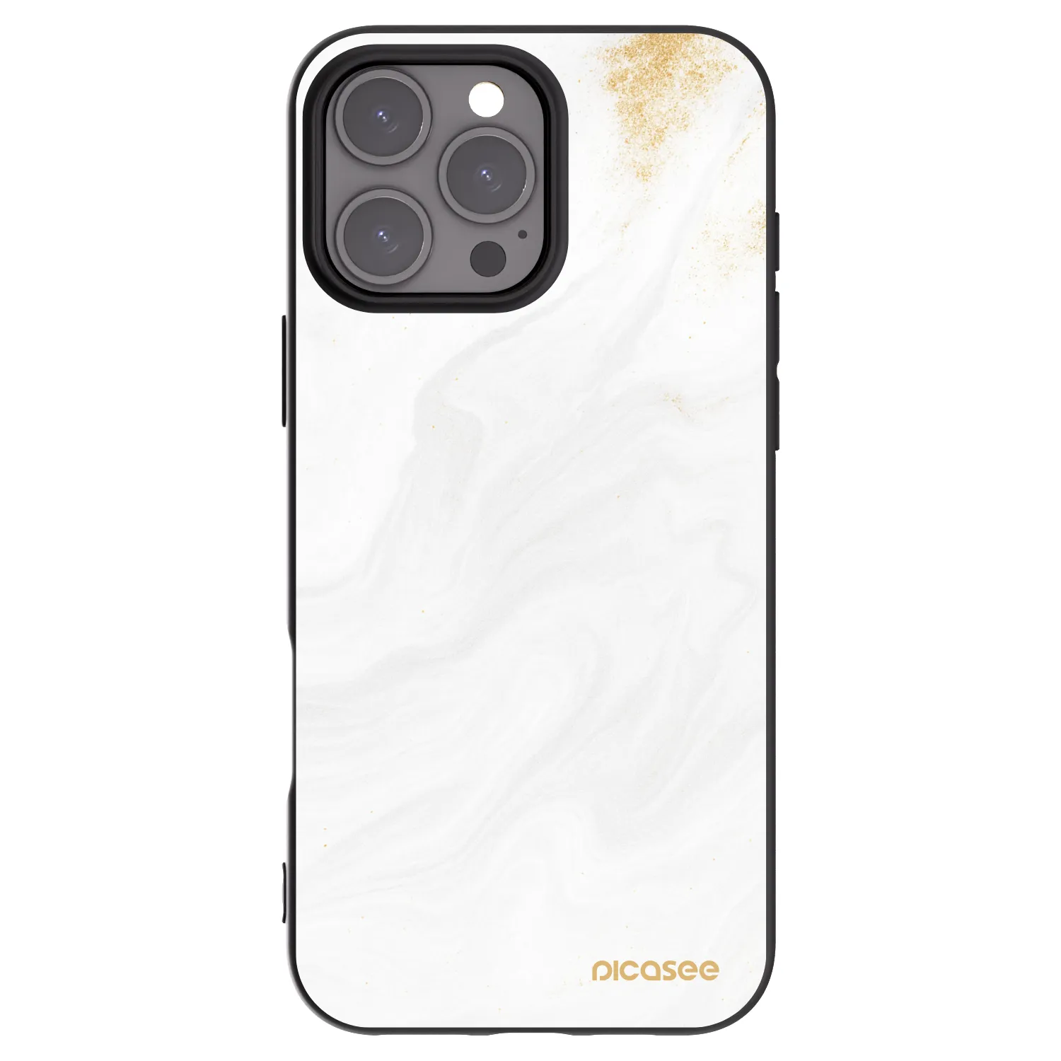 Picasee crna silikonska maskica za Apple iPhone 16 Pro Max - White
