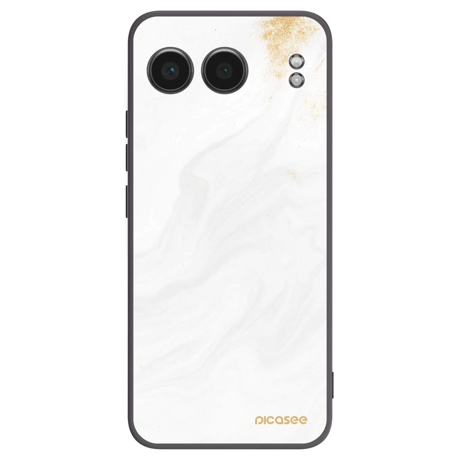 Picasee crna silikonska maskica za OnePlus Nord 4 - White