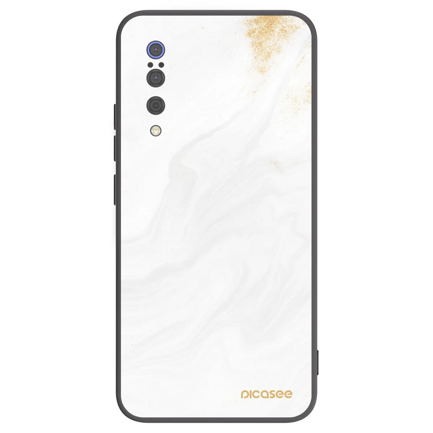 Picasee crna silikonska maskica za Xiaomi Mi 9 - White