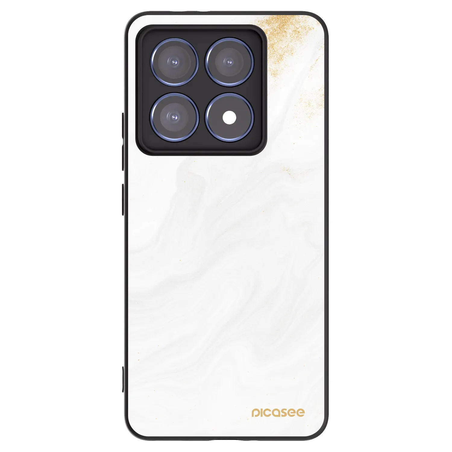 Picasee crna silikonska maskica za Xiaomi 14T Pro - White