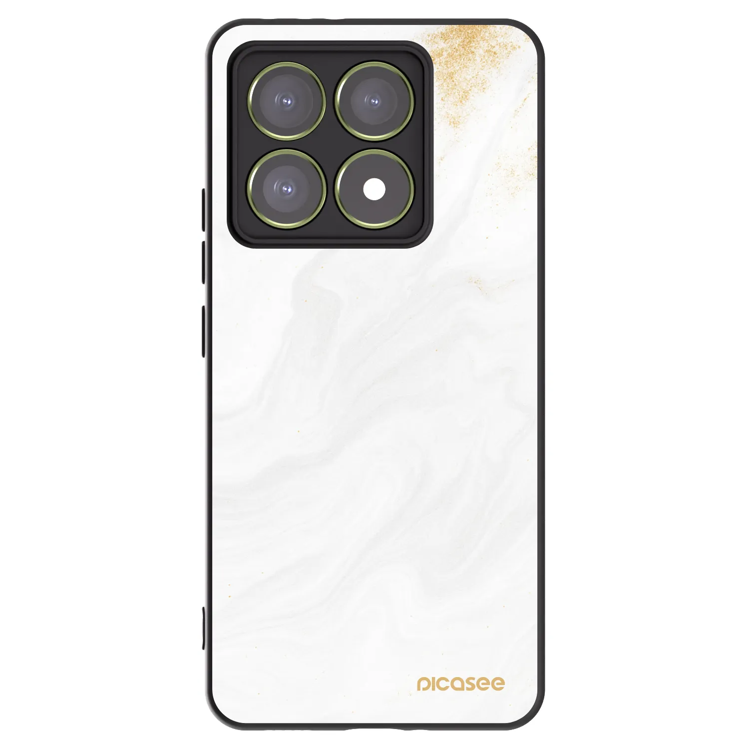 Picasee crna silikonska maskica za Xiaomi 14T - White