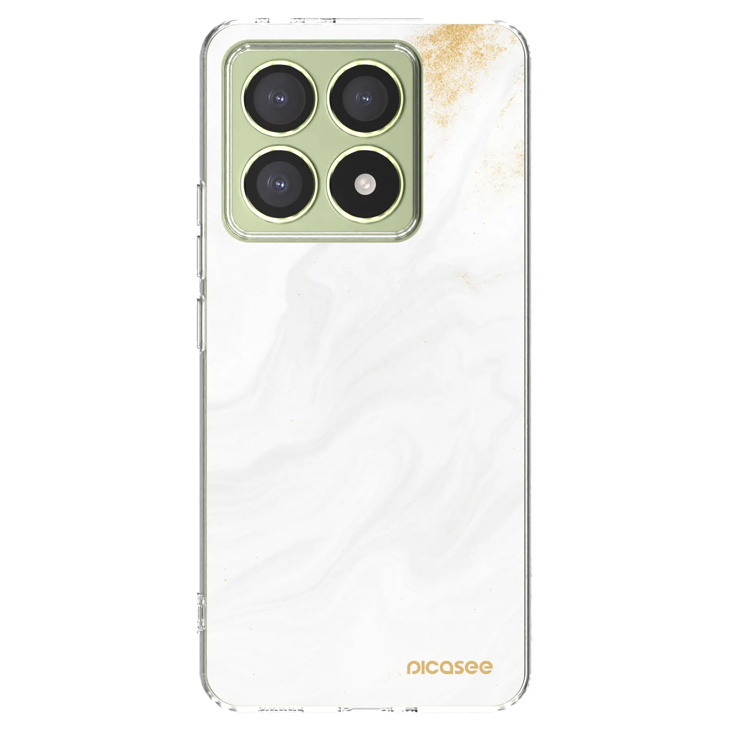 Picasee silikonska prozirna maskica za Xiaomi 14T - White
