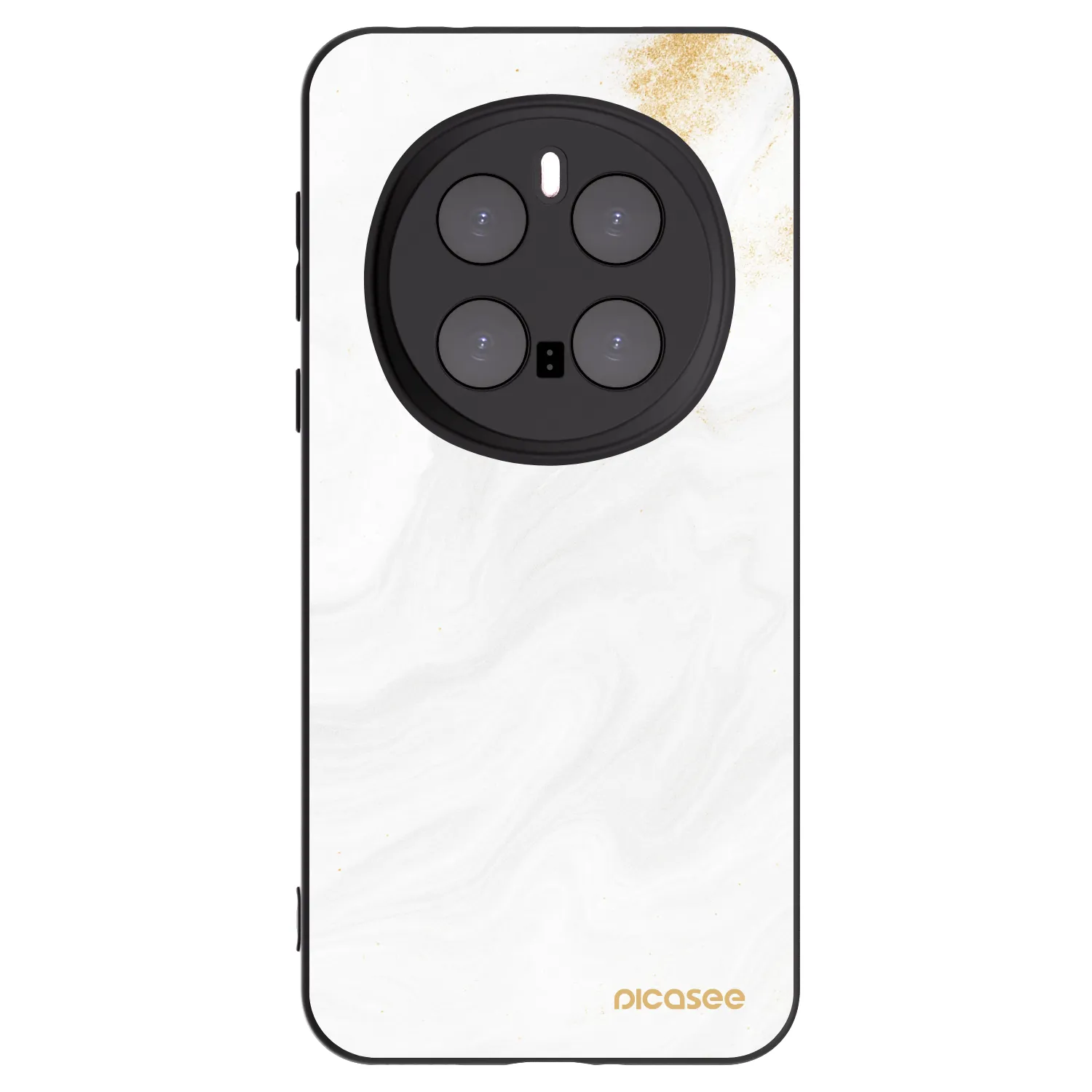 Picasee crna silikonska maskica za Honor Magic7 Pro 5G - White