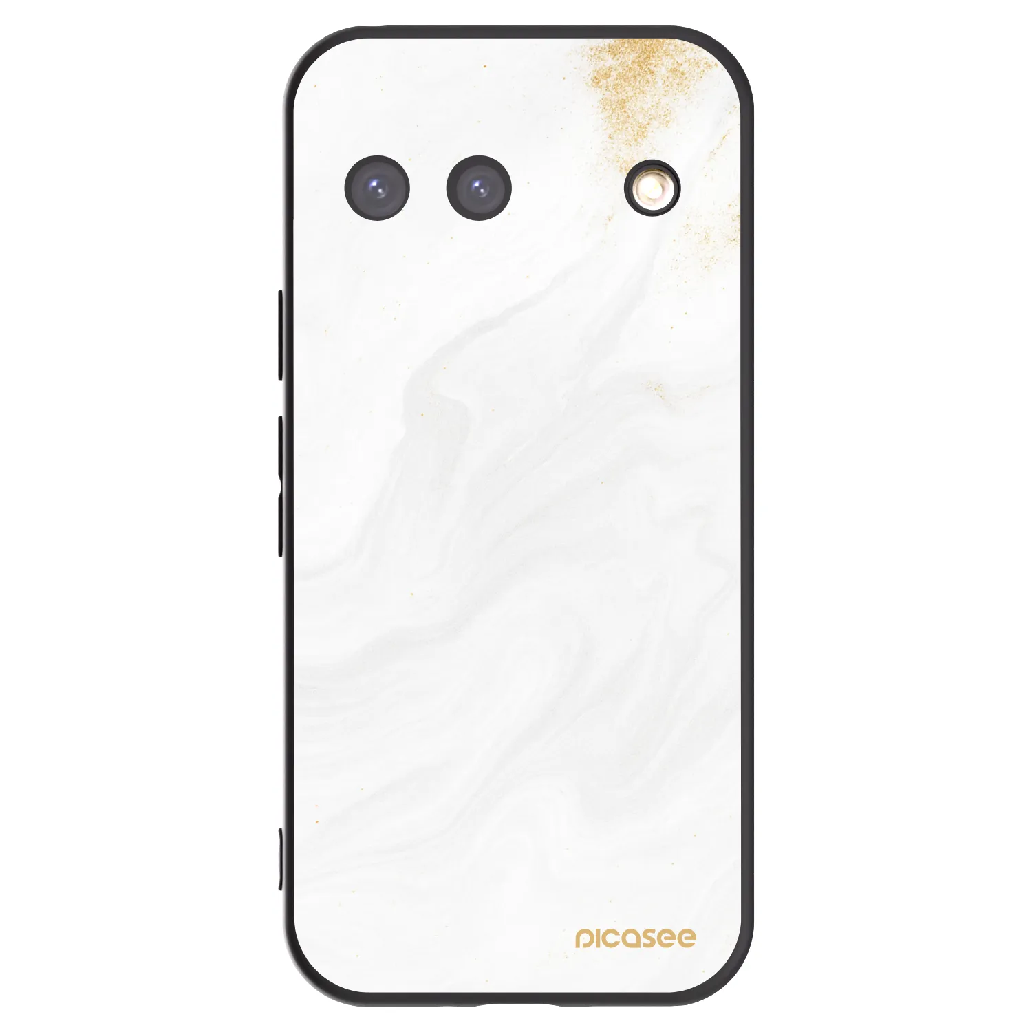 Picasee crna silikonska maskica za Google Pixel 9 - White