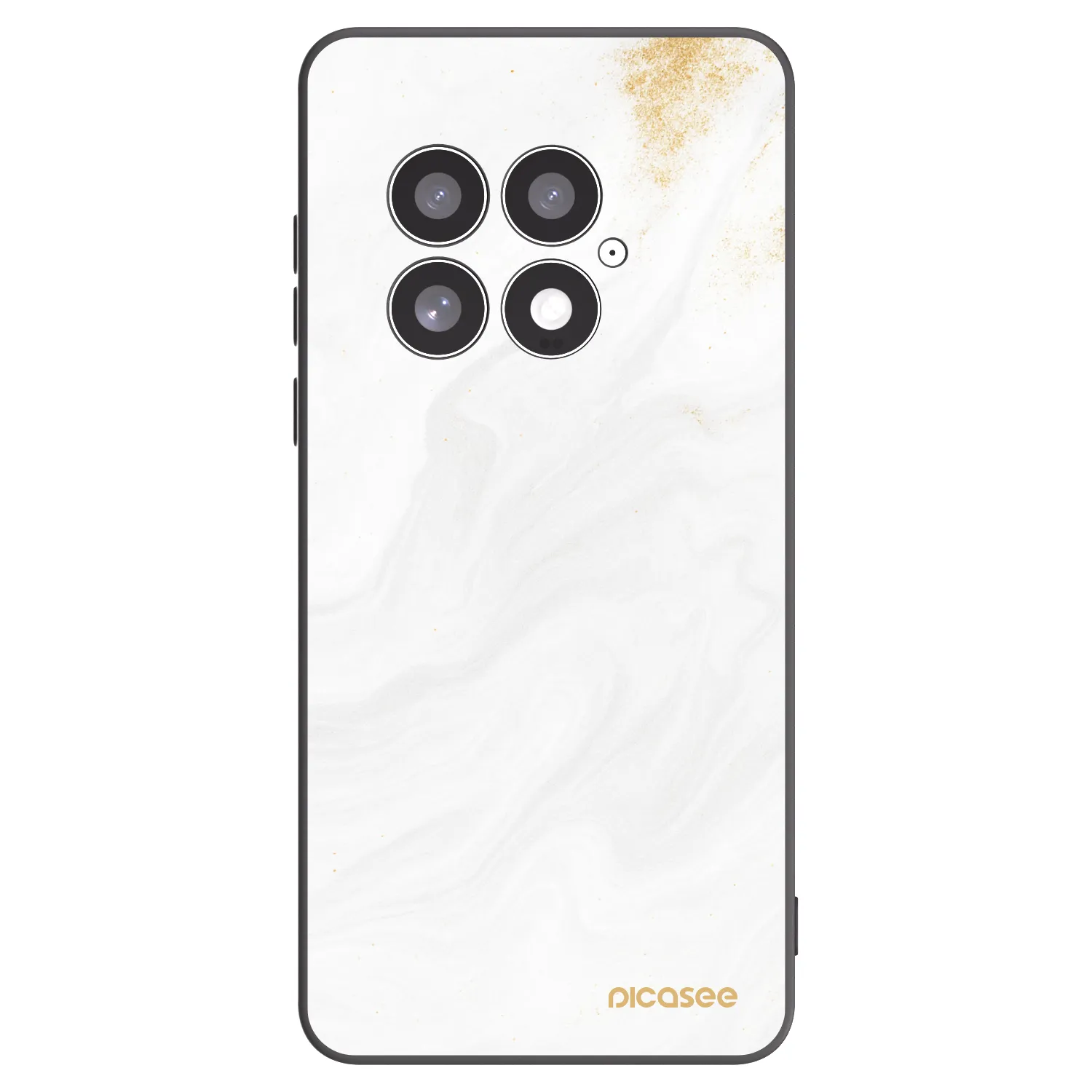 Picasee crna silikonska maskica za OnePlus 13 5G - White