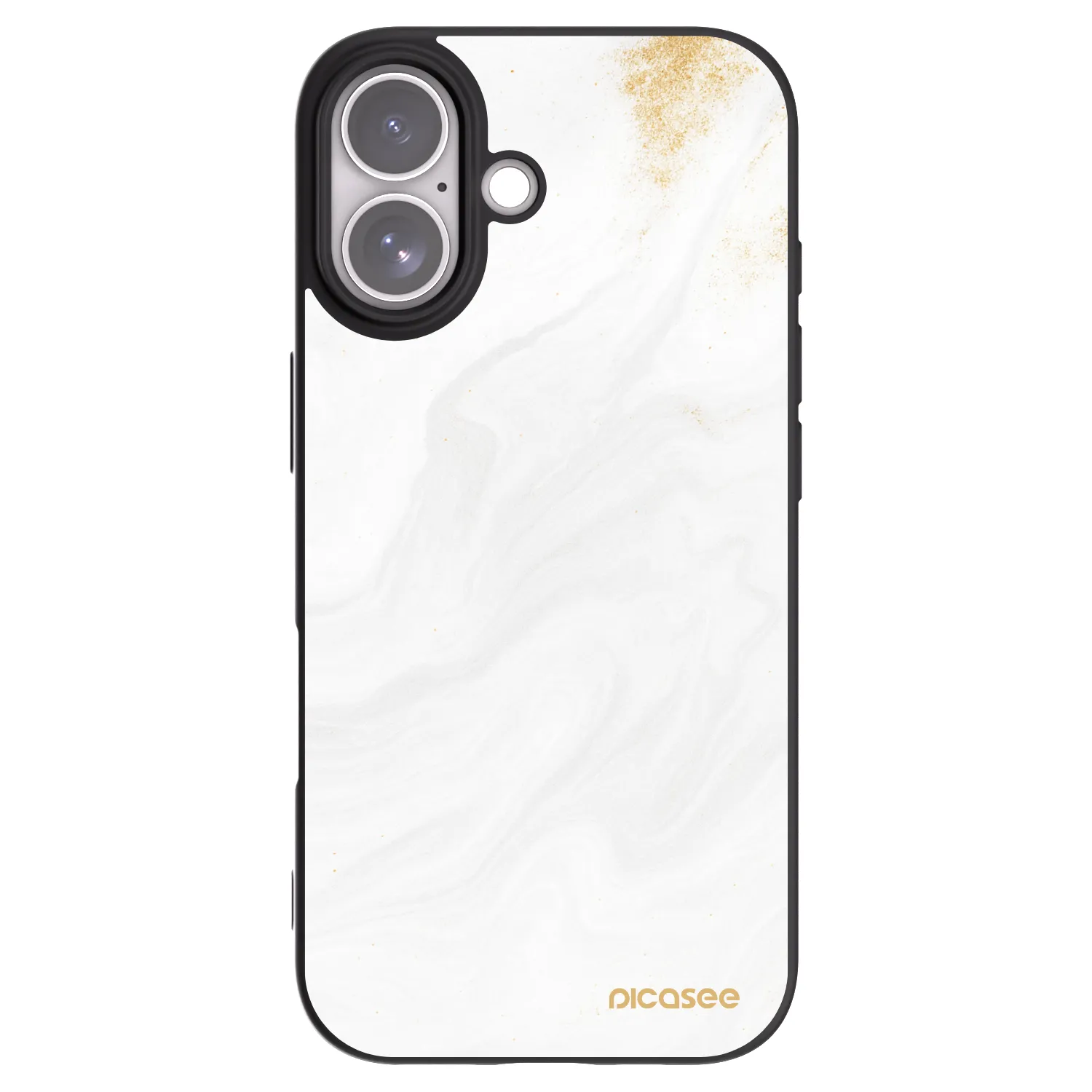 Picasee crna silikonska maskica za Apple iPhone 17 - White