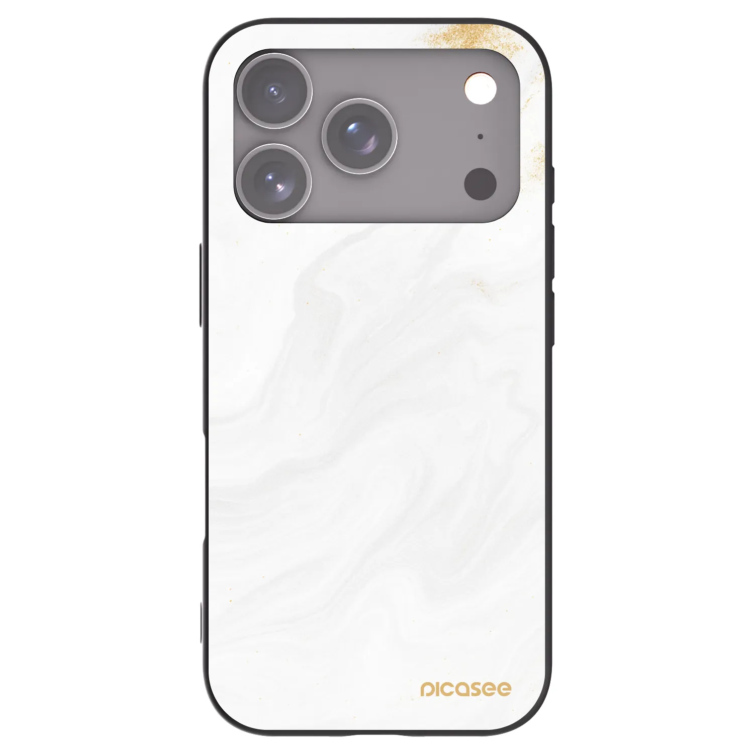 Picasee crna silikonska maskica za Apple iPhone 17 Pro - White
