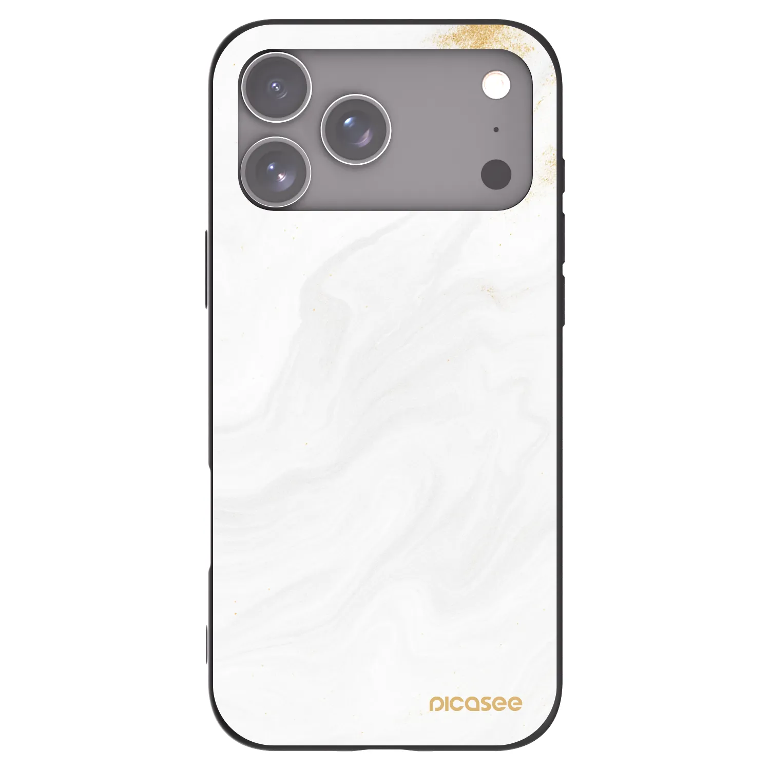 Picasee crna silikonska maskica za Apple iPhone 17 Pro Max - White