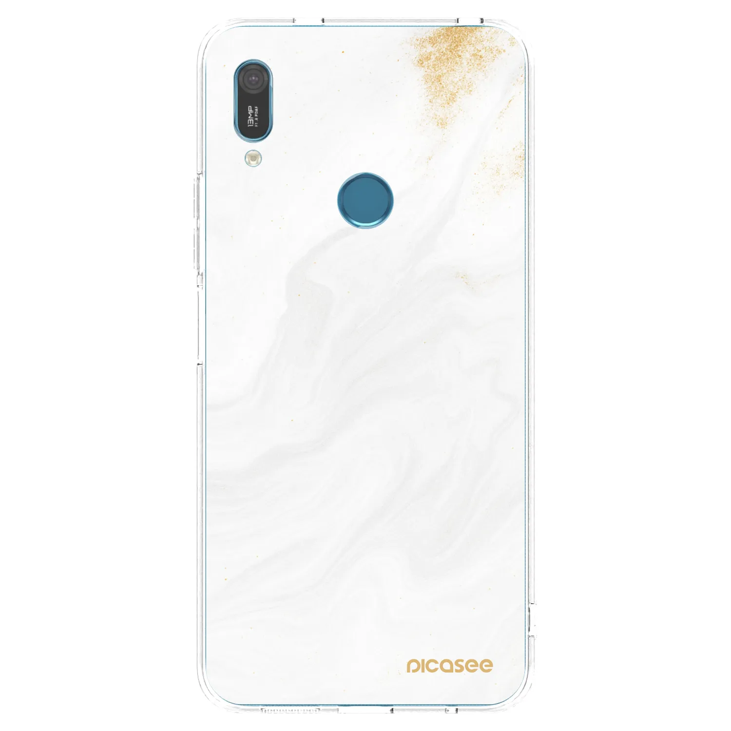 Picasee silikonska prozirna maskica za Huawei Y6 2019 - White