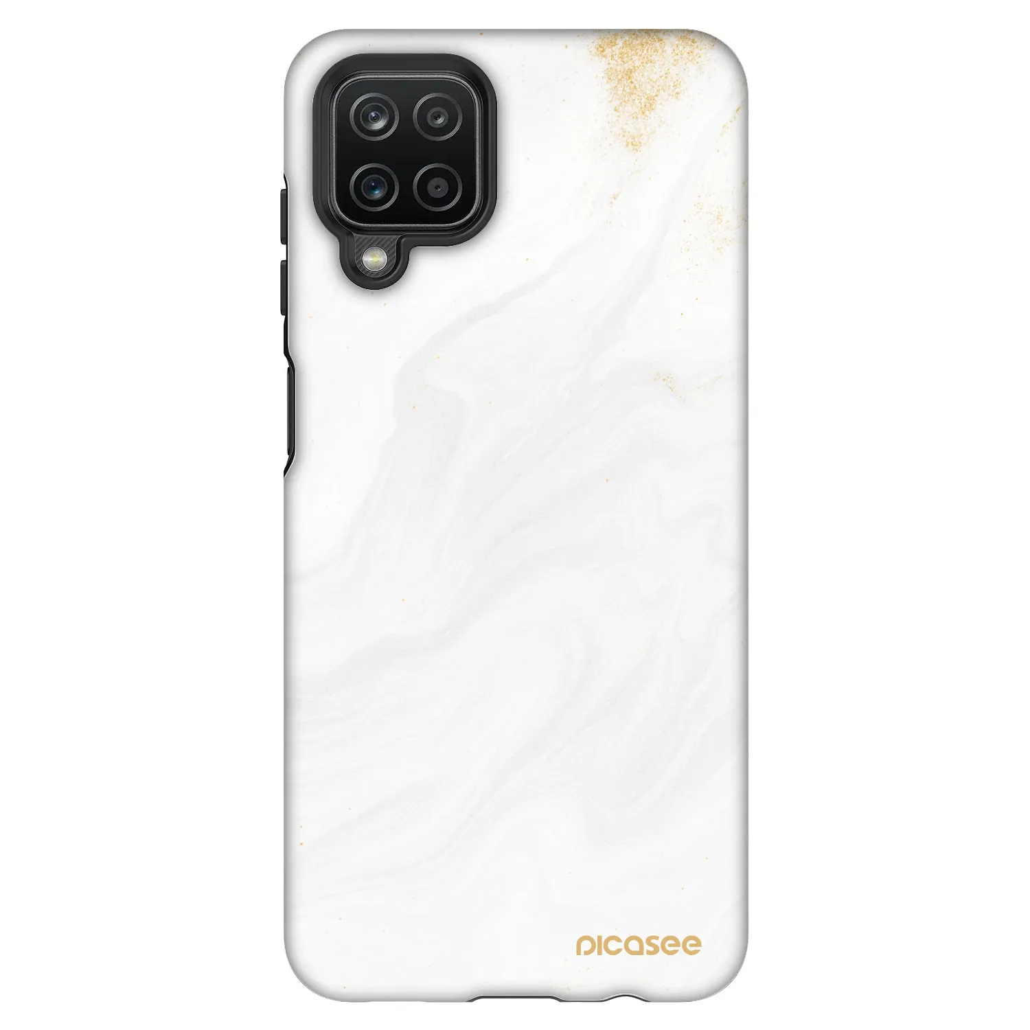 Picasee Fashion Case za Samsung Galaxy A12 A125F - White