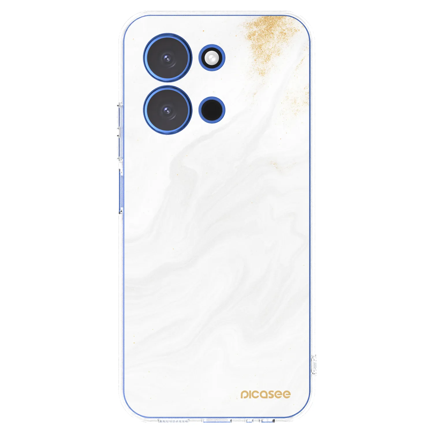 Picasee silikonska prozirna maskica za Xiaomi Redmi 15C 4G - White