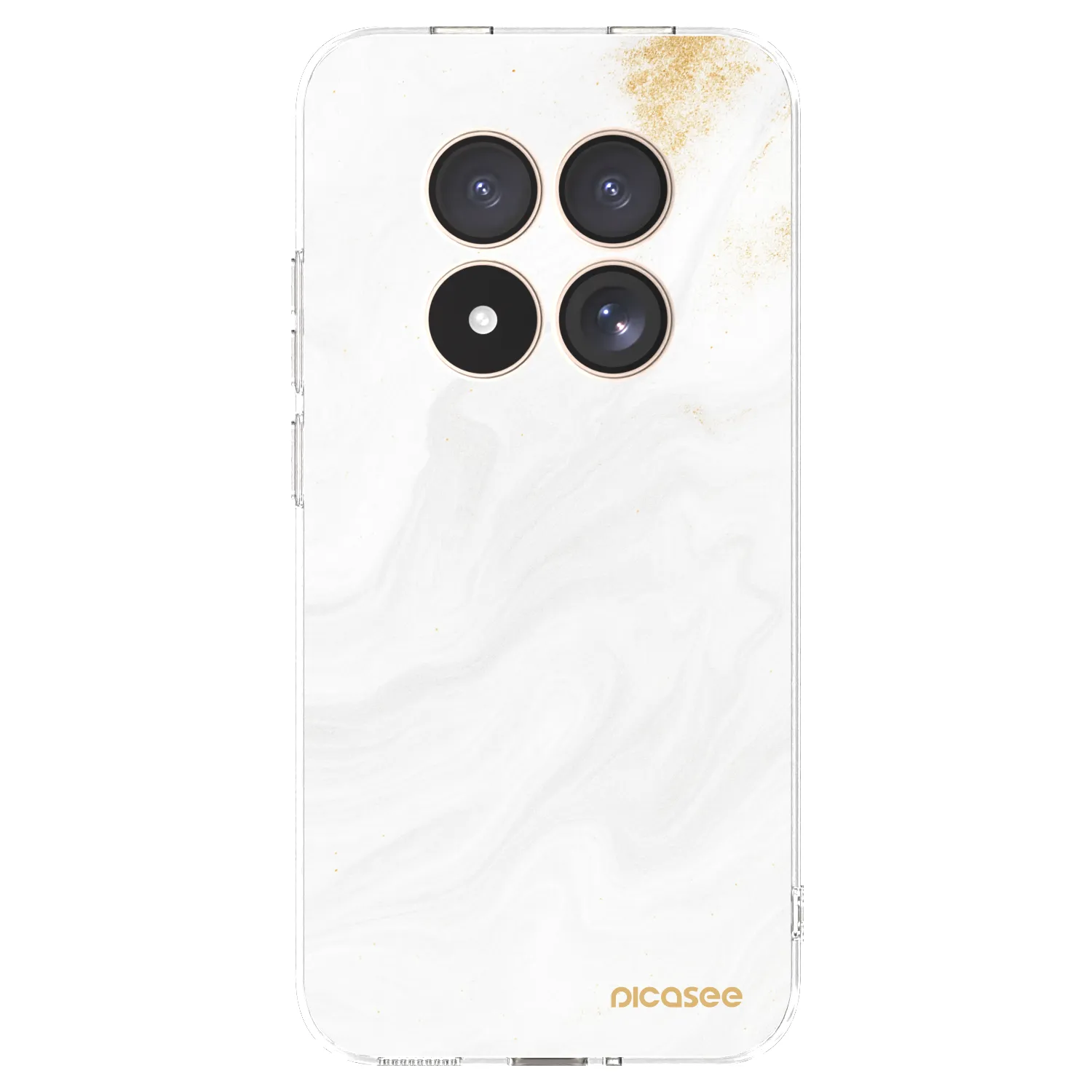 Picasee silikonska prozirna maskica za Xiaomi Redmi Note 15 Pro 4G - White