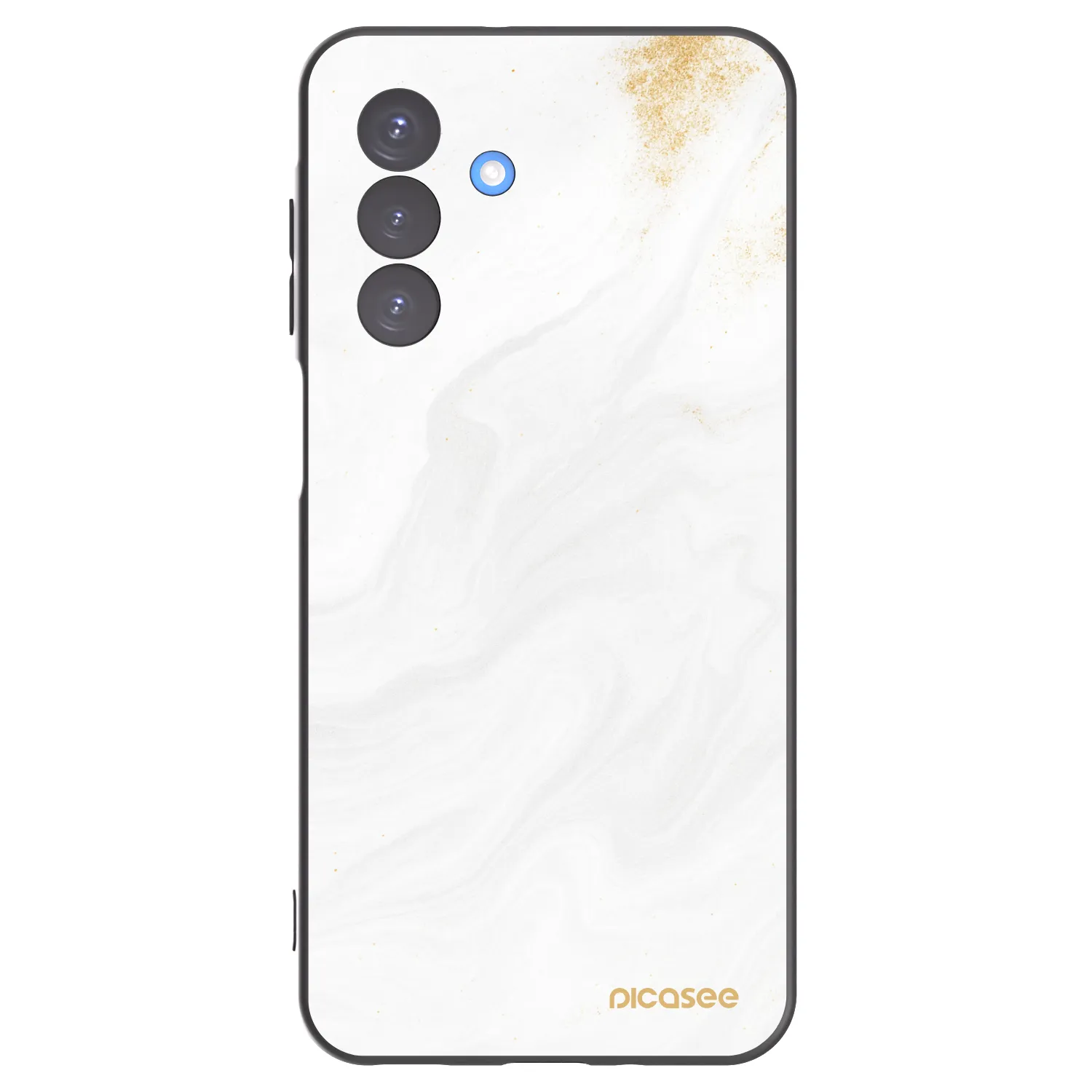 Picasee crna silikonska maskica za Samsung Galaxy A17 5G - White