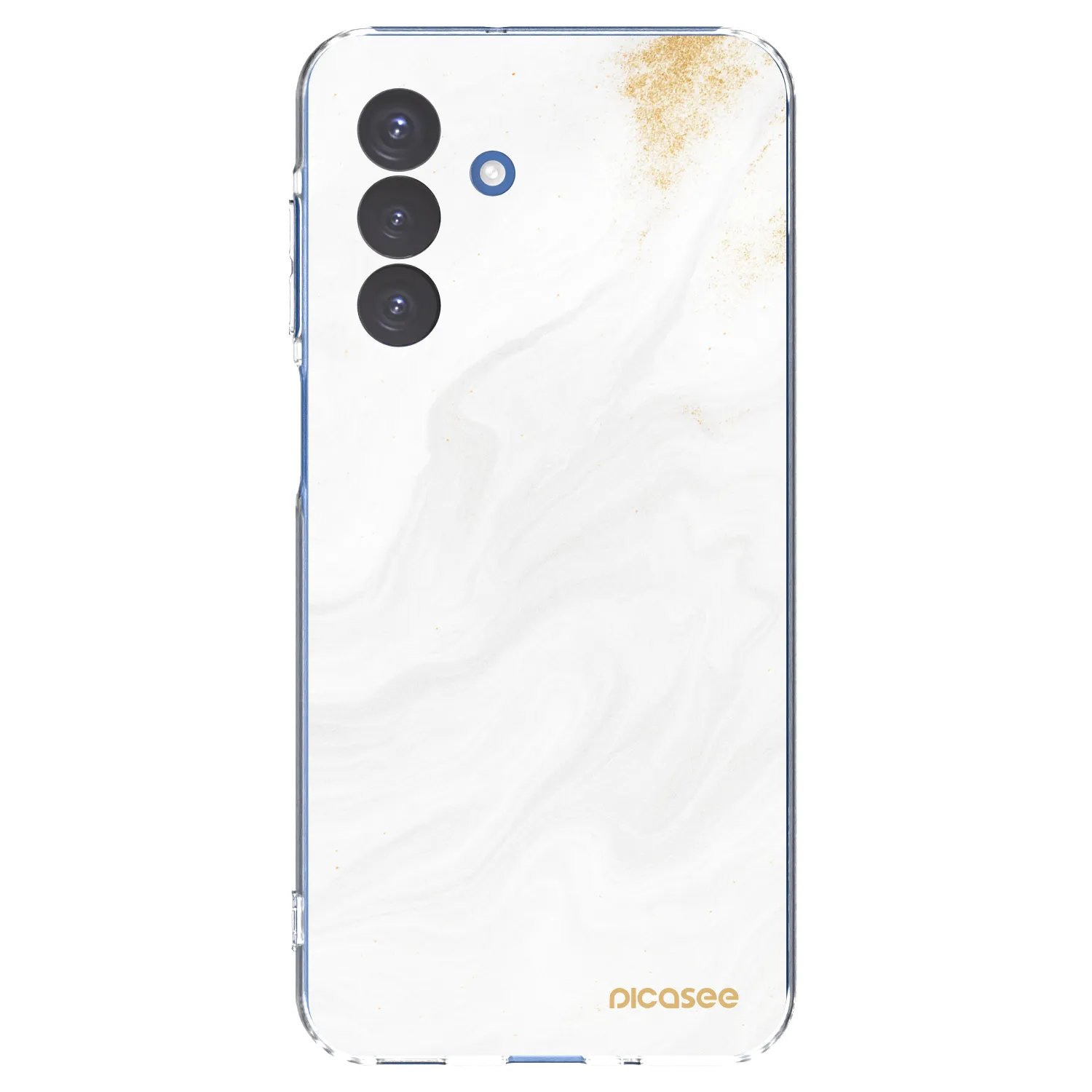 Picasee silikonska prozirna maskica za Samsung Galaxy A17 5G - White